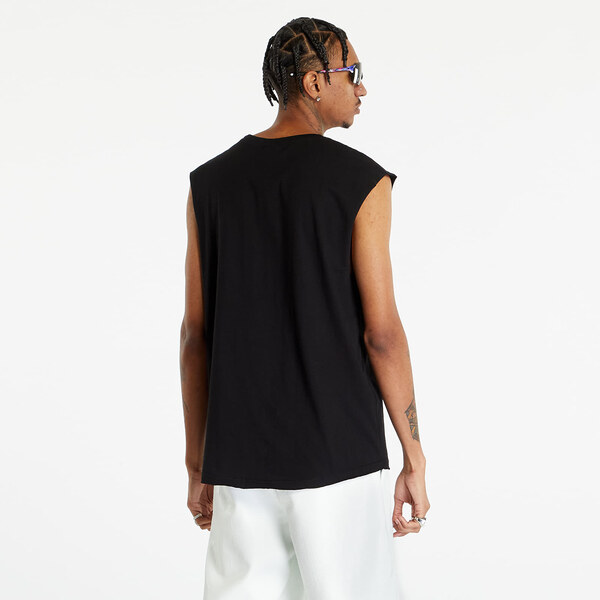 Urban Classics Open Edge Sleeveless Tee Black S 54992698