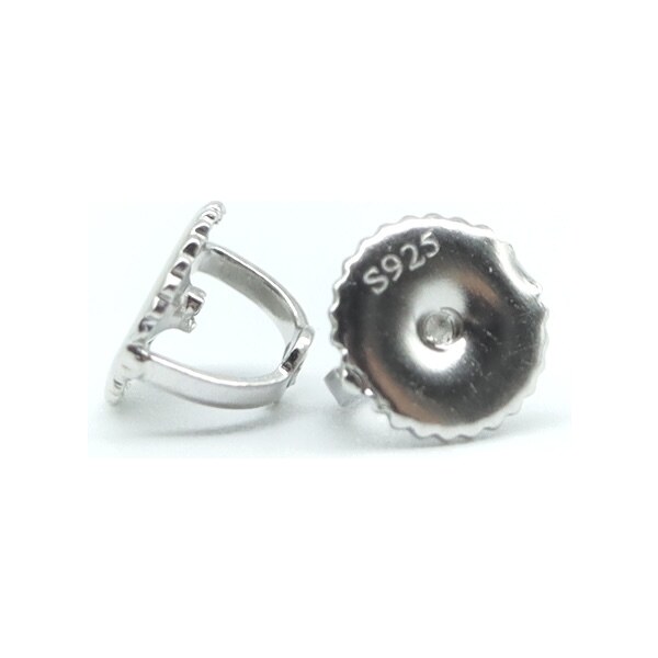 MAJYA Strieborná PUZETA kruhová 1 pár 10777 64581143