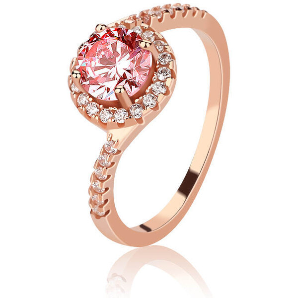 MAJYA Strieborný prsteň s kamienkom MIRA 10732/5 64581352