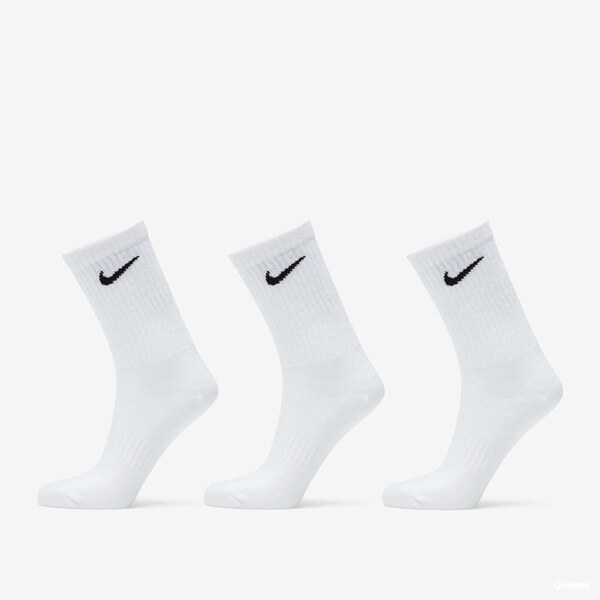 Nike Everyday Lightweight Training Crew Socks 3-Pack White/ Black M 47098286