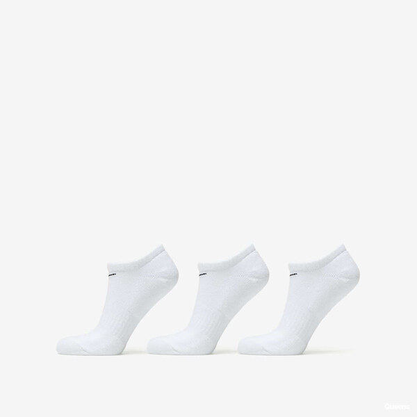 Nike Everyday Cushioned Training No-Show Socks 3-Pack White/ Black M 65775686
