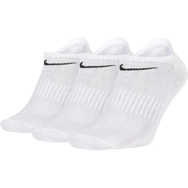 Nike Everyday Lightweight Training No-Show Socks 3-Pack White/ Black 55804640