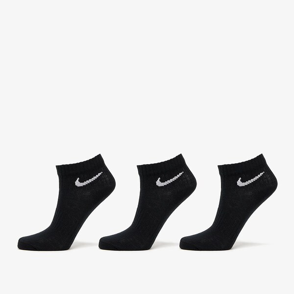 Nike Everyday Lightweight Training Ankle Socks 3-Pack Black/ White M 47098303
