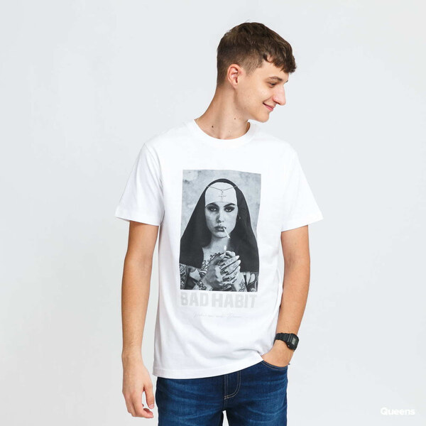 Tričko Urban Classics Bad Habit Tee White XXL 64529691