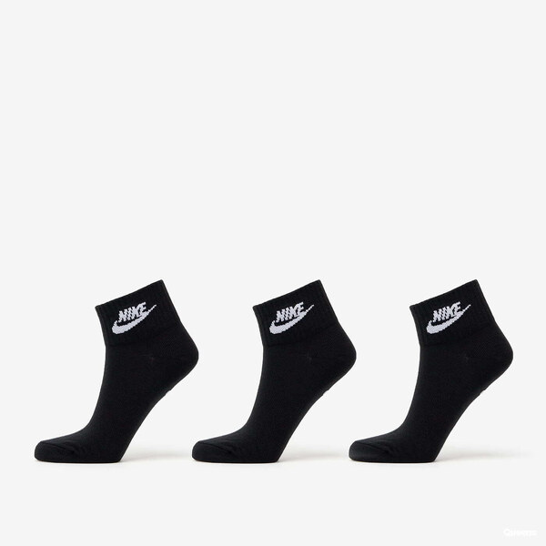 Nike Everyday Essential Ankle Socks 3-Pack Black/ White S 47094127