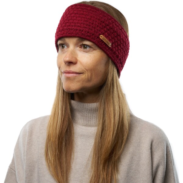 Vlnka Vlnená Woolee čelenka Woolee C06 červená 58229576