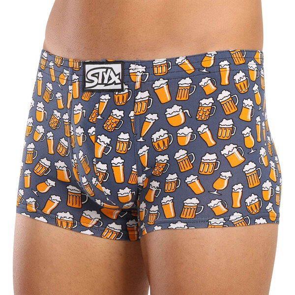 Pánske boxerky Styx art klasická guma pivo (Q1357) 47127299