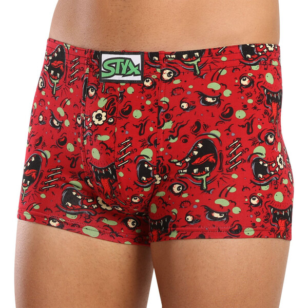 Pánske boxerky Styx art klasická guma zombie (Q1451) 47127302
