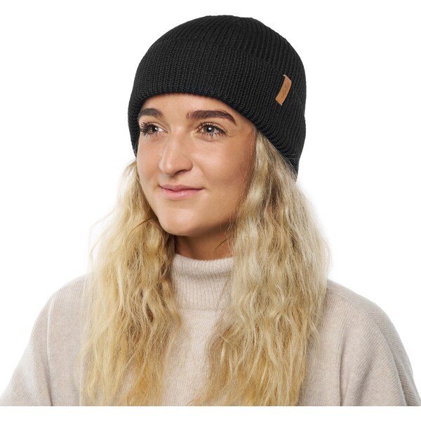 Vlnená čiapka Vlnka V21 čierna 51007994