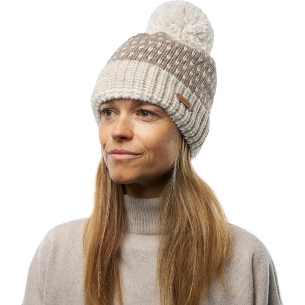 Vlnka Vlnená čiapka Woolee V31 hnedá 58229564