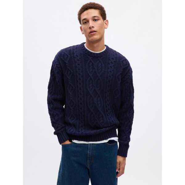 GAP Pánsky Pletený sveter s prímesou vlny 787133-00 66267580