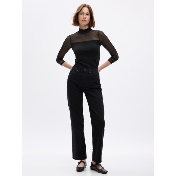 GAP Dámske Průsvitný top s dlhým rukávom 824343-00 66267502