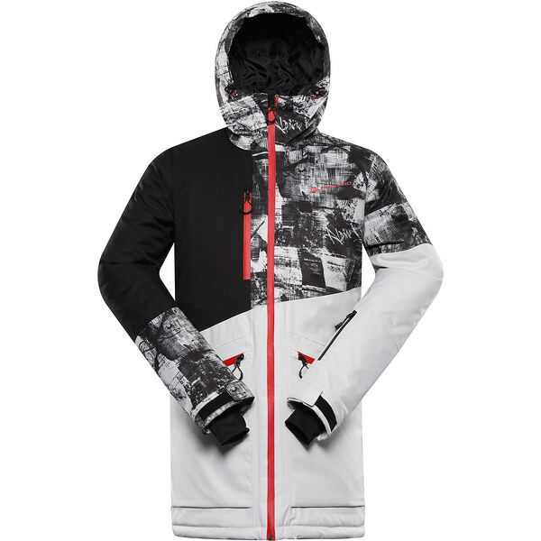 ALPINE PRO - UZER PÁNSKA LYŽIARSKA BUNDA S MEMBRÁNOU PTX 47135071
