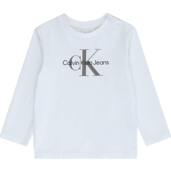 Calvin Klein Jeans Tričko tmavosivá / čierna / šedobiela 47359044