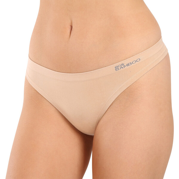 Dámske tangá Gina bambusová béžové (05013) 47199593