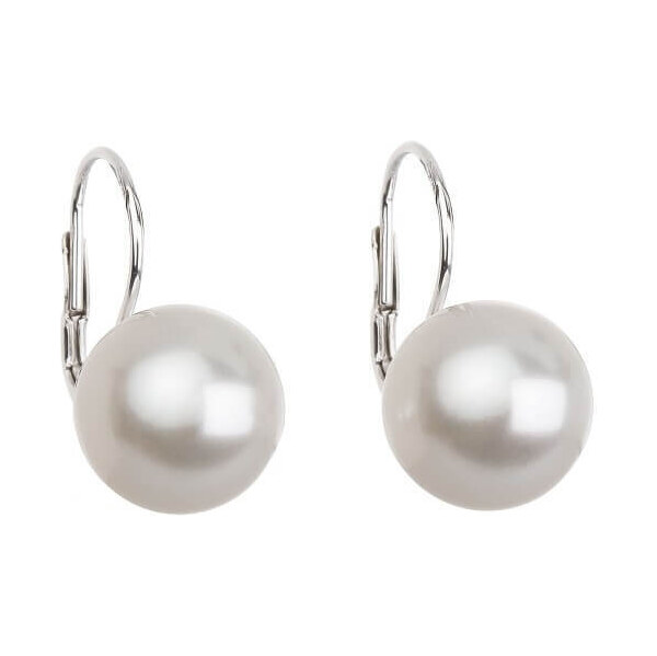 Evolution Group Pôvabné visiace náušnice so syntetickými perlami 71106 66591393