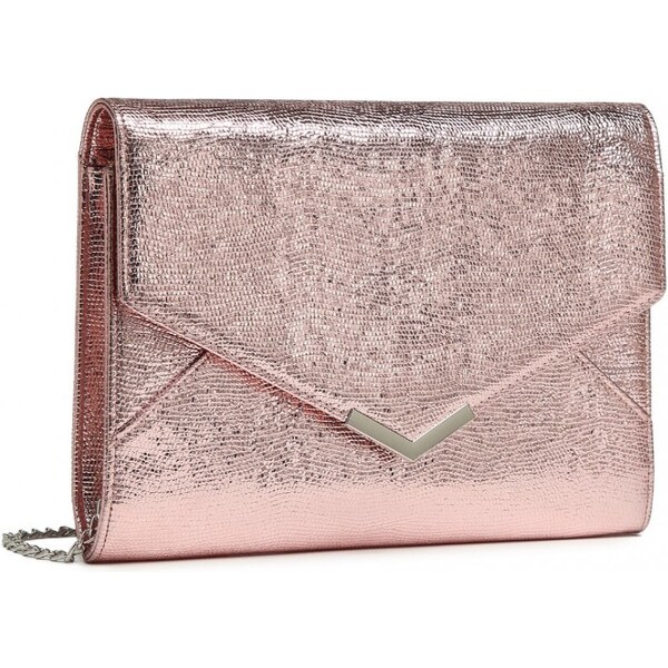 Miss LULU Dámska spoločenská listová kabelka LP2306 - ružová 47207819