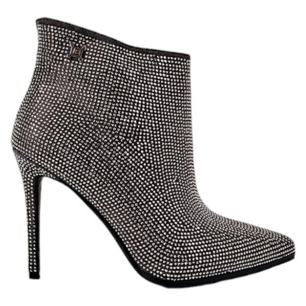 Členkové čižmy Laura Biagiotti Strass Black 56369460