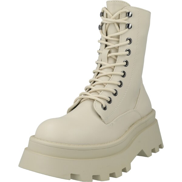 ABOUT YOU Šnurovacie členkové čižmy Thea béžová 54271504