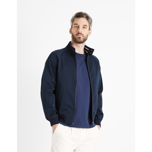 Ľahké bundy pre mužov Celio - tmavomodrá 50528784