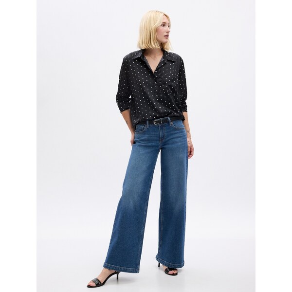 GAP Dámska Saténová košeľa 742560-07 66267585