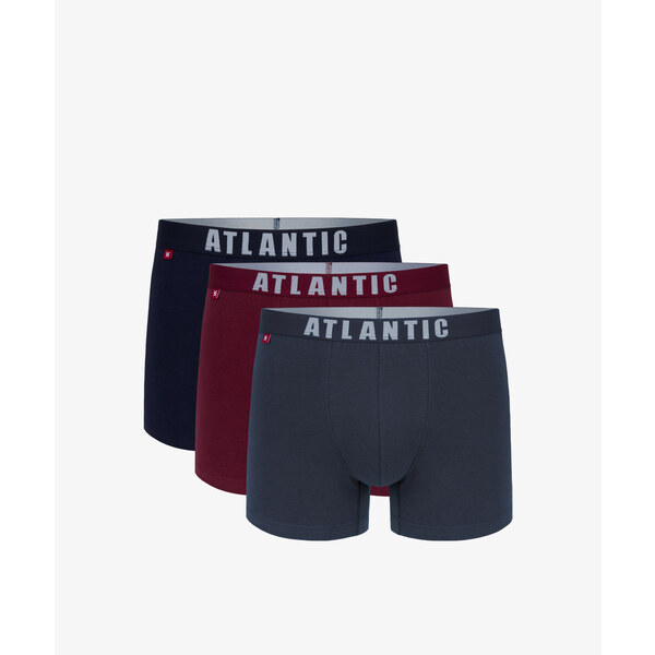 Mens boxers ATLANTIC 3Pack - multicolor 50654358