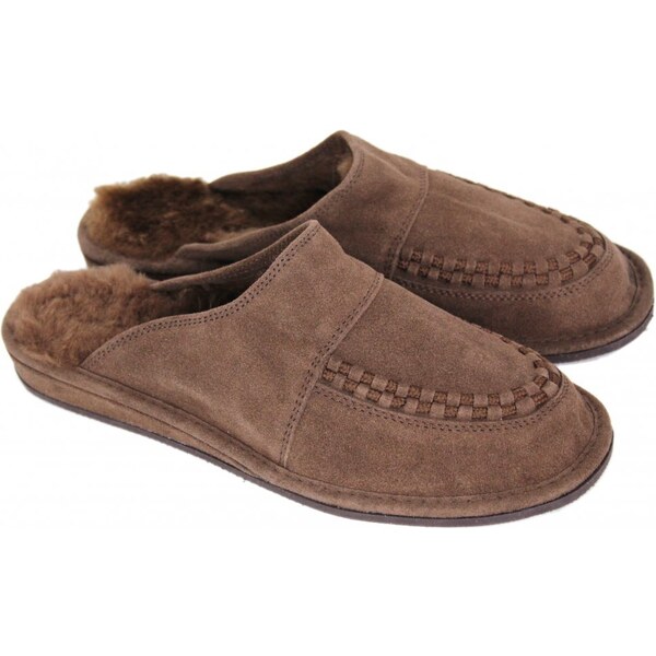 GP Pánske kožušinové papuče Radim 47271685