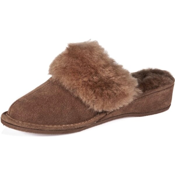 GP Dámske kožušinové papuče Dorka velúr 47271689