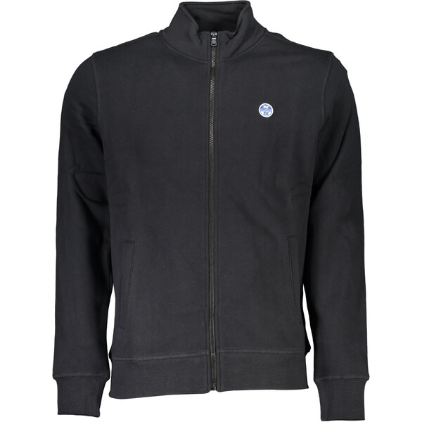 Pánska čierna mikina na zips NORTH SAILS 64703912