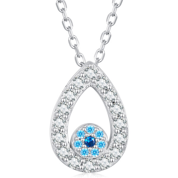 Royal Fashion strieborný náhrdelník Oko 53970206