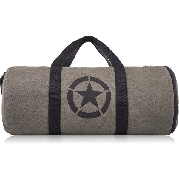 PAOLO PERUZZI Pánska športová taška E-11-MC | šedá E-11-MC 47295204