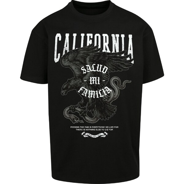 Mister Tee Black oversize T-shirt La Familia Heavy 50648396