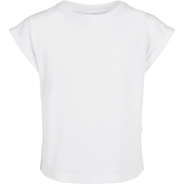 Urban Classics Girls organic T-shirt with extended shoulder white 50683772