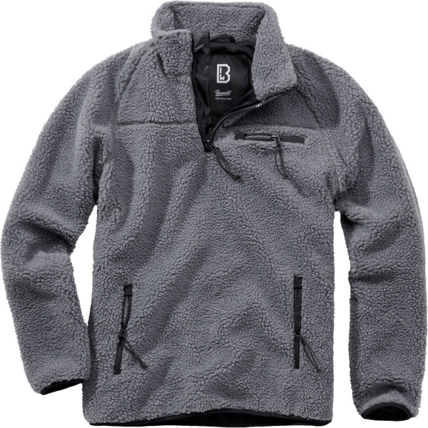 Brandit Teddyfleece Troyer anthracite 50678991