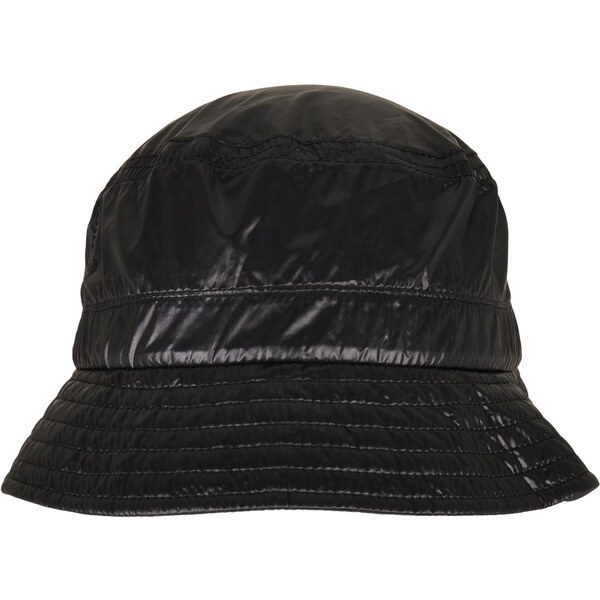 Flexfit Lightweight Nylon Bucket Hat Black 50677853