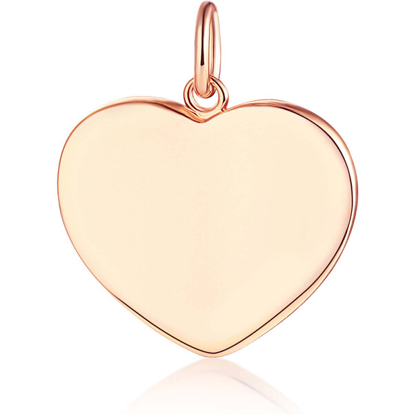 Olivie Strieborný prívesok SRDCE ROSE 8076 48215087