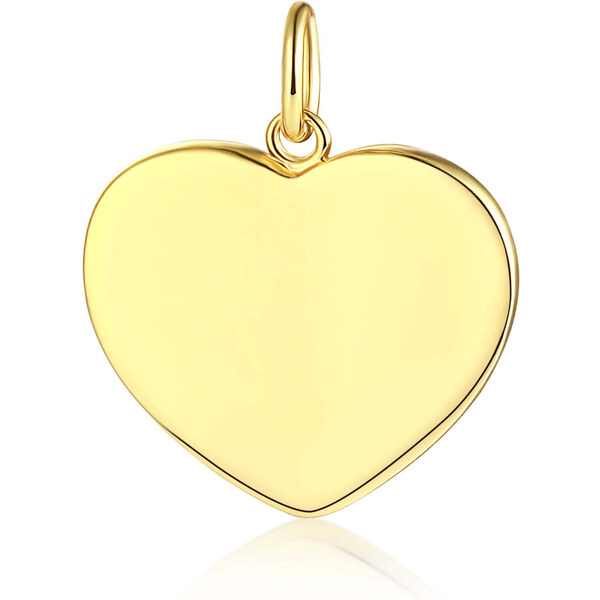 Olivie Strieborný prívesok SRDCE GOLD 8078 48215099