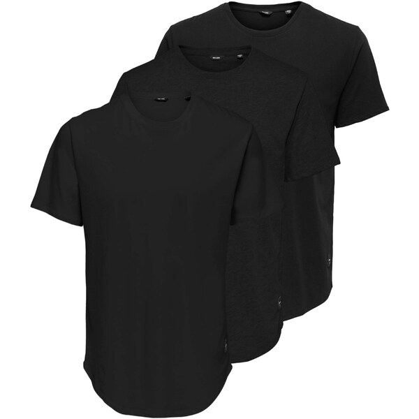 Only & Sons Tričko ONSMatt čierna 25409975