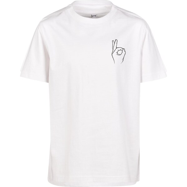 Mister Tee Childrens T-shirt Easy Sign, white 50685405