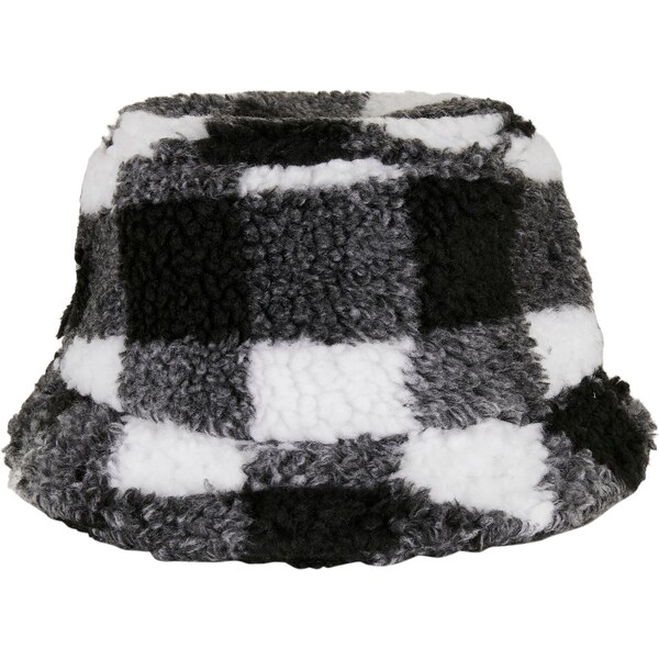 Flexfit Sherpa Check Bucket Hat White/Black 50660726