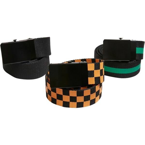 Urban Classics Tapes Trio Kids black/bodegagreen/magicmango 50677132