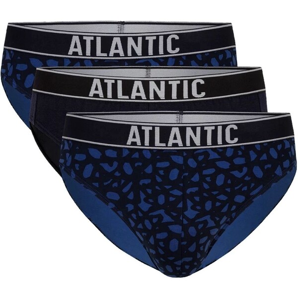 Atlantic Pánske slipy 3 pack 151/1 mix 58325736