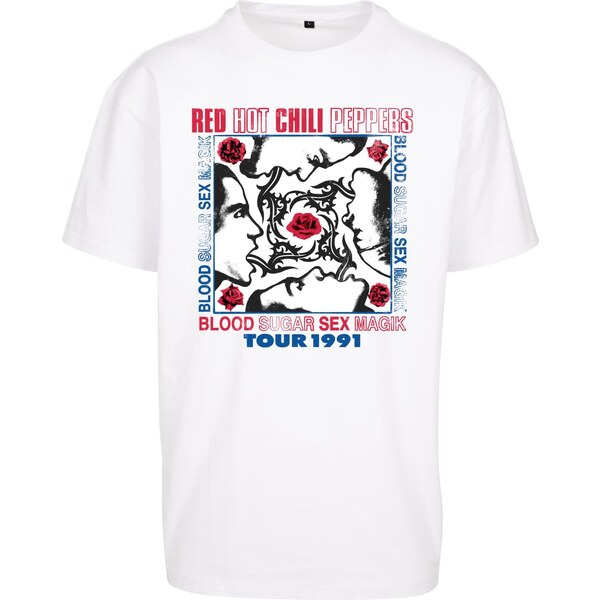 Mister Tee Red Hot Chilli Peppers oversize t-shirt white 50649312