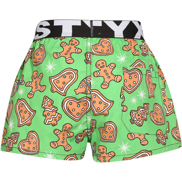 Detské trenky Styx art športová guma Vianoce perníčky (BJ1753) 12-14 66060712
