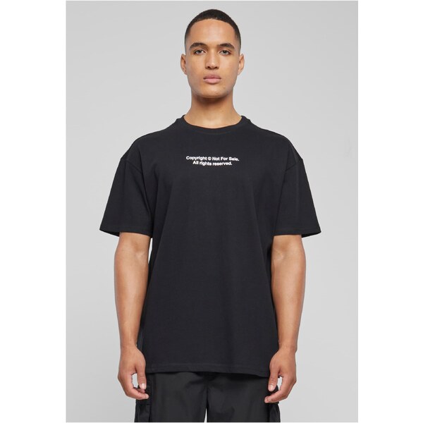 Mister Tee Oversize fingerprint t-shirt black 50603761