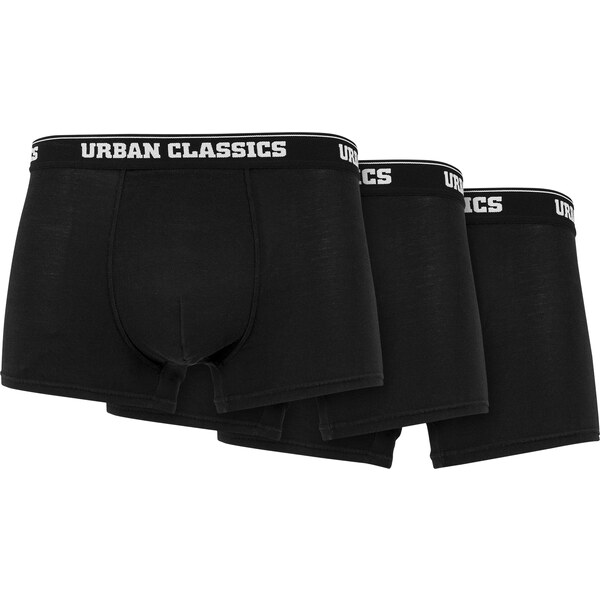 Urban Classics Mens boxers 3-Pack black 66454175