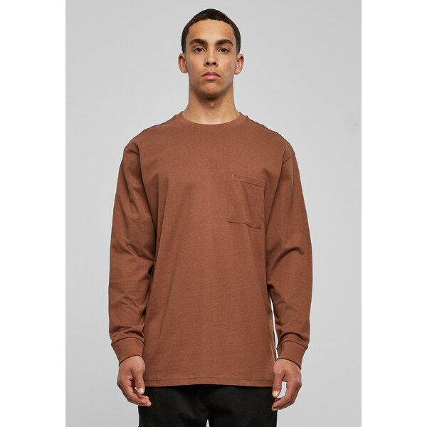Urban Classics Heavy Oversized Pocket Longsleeve Bark 50664445
