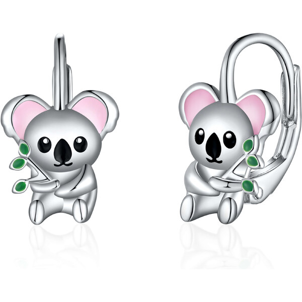 Olivie Strieborné náušnice KOALA 8112 47359705