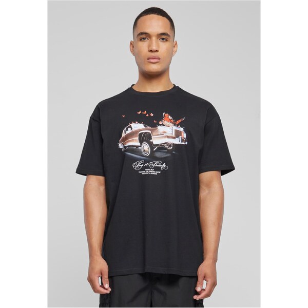 Mister Tee Black T-shirt Pimp and Butterfly Oversize 50678430