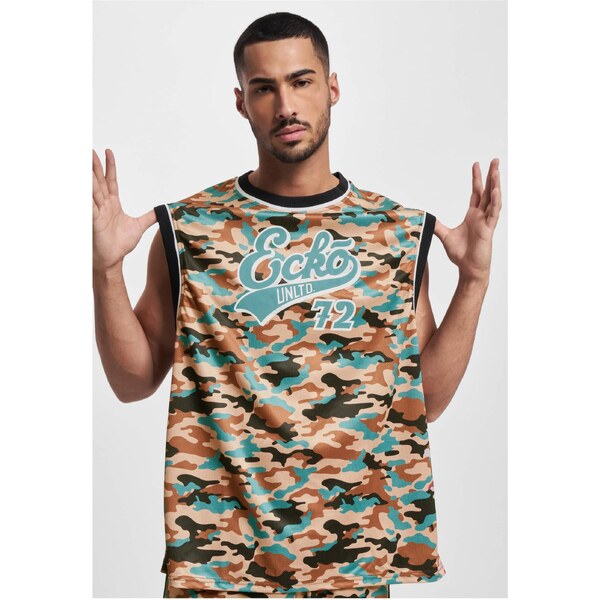Ecko Unltd. Mens BBball Tank Top Camouflage 50658112